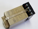 Omron H3M-H 120VAC Timer Relay & Wiring Base