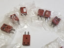 Lot of 10 Marlin Type K Thermocouple Connectors 7-Male & 3-Female