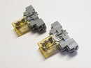 Lot of 2 IDEC RH2B-U 24VDC 10A Relay & Socket Base SH2B-05C 10A 300V QTY!