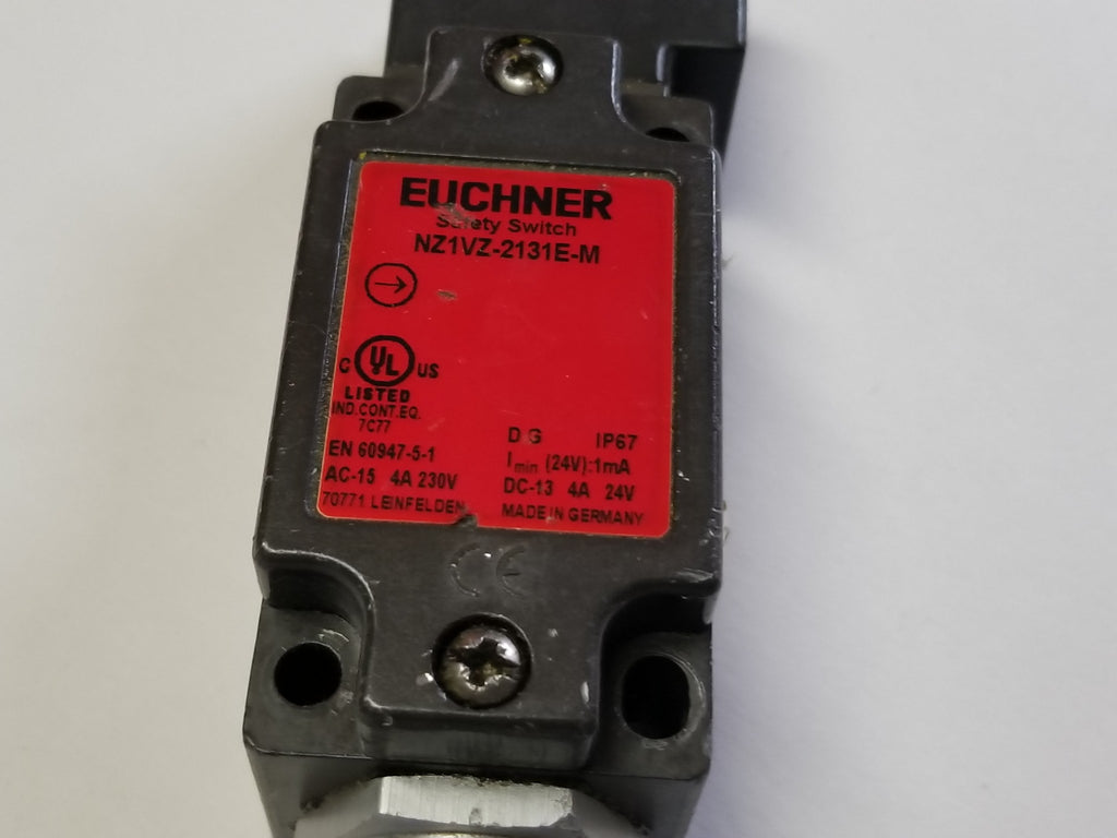 Euchner Nz1vz 2131e M Safety Interlock Door Switch Plc Barn