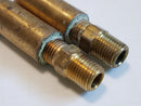 Lot of 2 UTC Fire 10610731 1/4" Brass Bleeder Valve Assembly - NOS