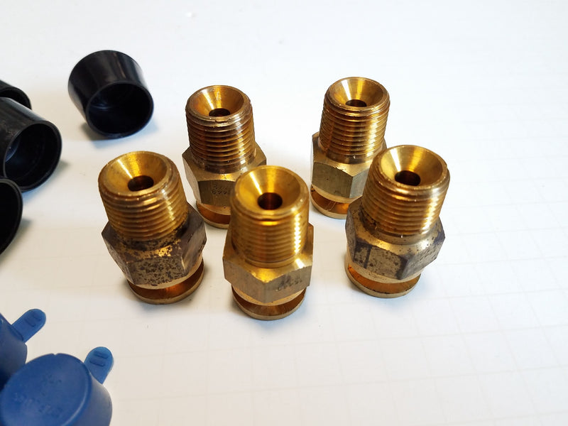 Lot of (5) ANSUL F-1/2 Nozzle P/N 16449