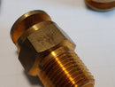 Lot of (5) ANSUL F-1/2 Nozzle P/N 16449