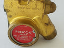Procon Standex C01304XH 60 PSI Series 1 Brass Vane Pump