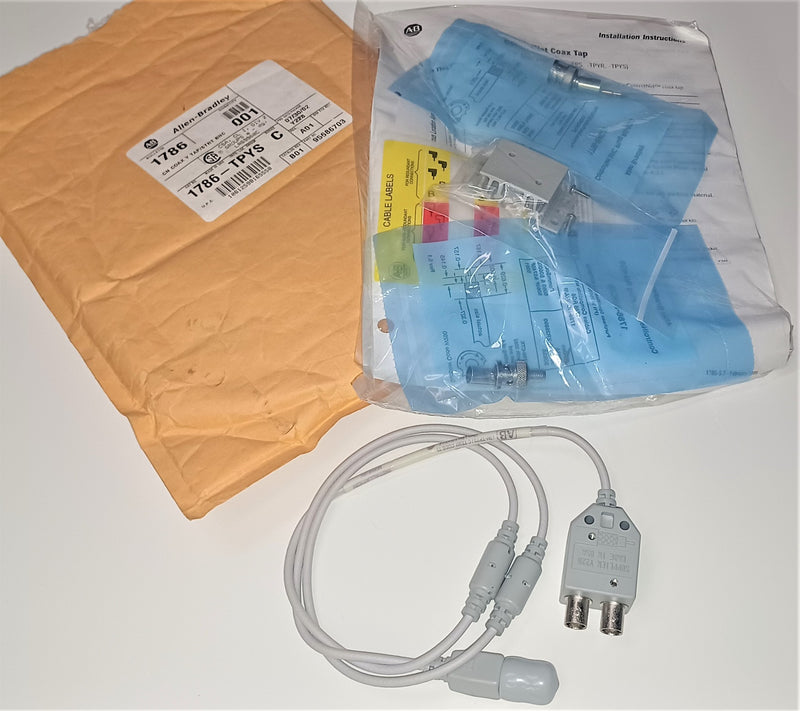 Allen Bradley 1786-TPYS ControlNet Coax Y Tap Straight BNC Kit