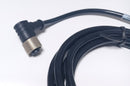 Banner MQDC1-506RA 5-Pin 90 Deg. Female M12 Connector 5-Wire Black Cable 2m