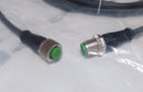 Murr 7000-40021-6140300 M12 Male - M12 Female Straight 4-Pin Sensor Cable - New