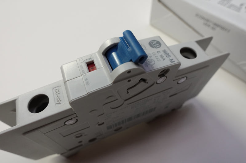 Allen Bradley 1489-M1C100 Ser:D 1 Pole 10A Circuit Breaker