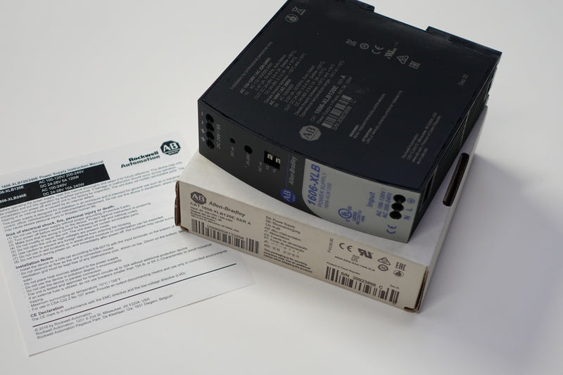 Allen Bradley 1606-XLB120E Ser:A 120VAC - 24VDC 5A Power Supply